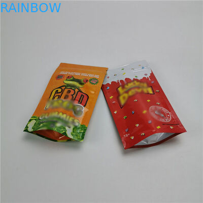 L'abitudine laterale della guarnizione di CBD 3 ha stampato sta sul materiale laminato borse d'imballaggio della stagnola dei sacchetti