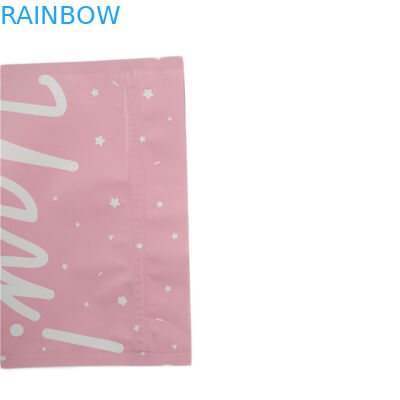 I sacchetti di plastica risigillabili che imballano la chiusura lampo Shinny naturale sfregano la rotocalcografia delle borse