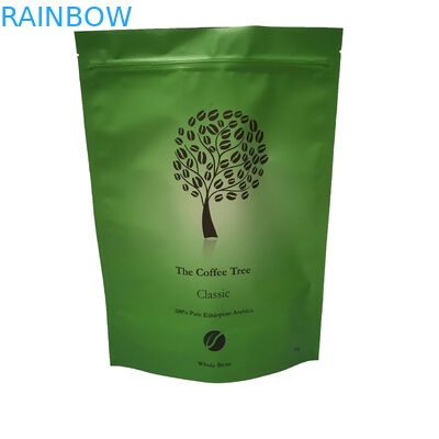 Sacchetto della stagnola del di alluminio che imballa la superficie a chiusura lampo di Matt delle borse di Mylar del caffè di Doypack