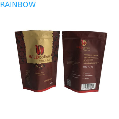 Sacchetto della stagnola del di alluminio che imballa la superficie a chiusura lampo di Matt delle borse di Mylar del caffè di Doypack