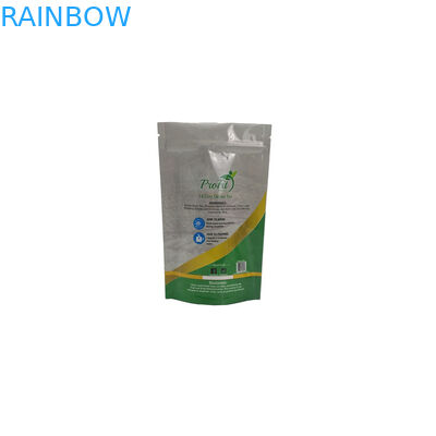 Il di alluminio d'imballaggio del sacchetto a chiusura lampo della stagnola sta sulla borsa di caffè con la valvola di degassamento