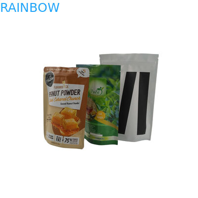 Imballaggio laminato a chiusura lampo durevole della polvere di supplemento dell'arachide del di alluminio delle borse di Mylar