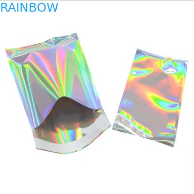 Materia plastica d'imballaggio laterale della laminazione di tre della guarnizione borse dello spuntino con la chiusura lampo