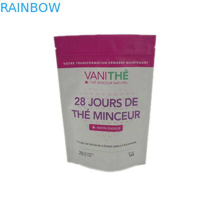 Borse d'imballaggio a prova d'umidità dello spuntino con la chiusura lampo
