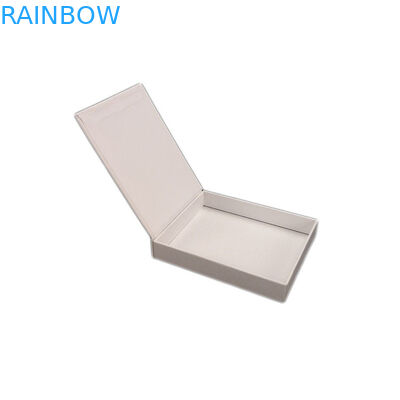 Gioielli che imballano il contenitore di regalo metallico della carta della laminazione del coperchio magnetico