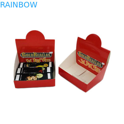 La bottiglia d'imballaggio della contro esposizione stona la scatola di carta riutilizzabile di iso