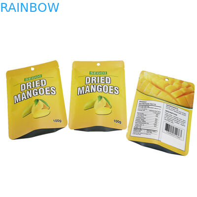 Borse d'imballaggio dello spuntino risigillabile della stagnola del pacchetto della frutta secca