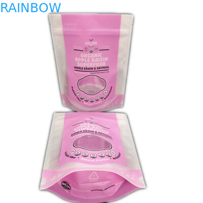 Imballaggio di plastica anteriore dei sacchetti di plastica di MOPP della serratura della chiusura lampo