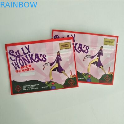 Borsa piana della chiusura lampo della prova del bambino 3.5g di rotocalcografia