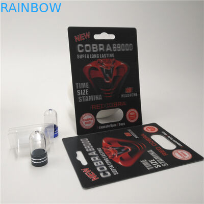 Scatola di carta di plastica opaca/lucida della bolla della superficie pp