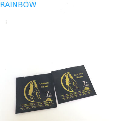 Imballaggio allineato stagnola gommosa di erbe dei sacchetti di plastica di Mylar