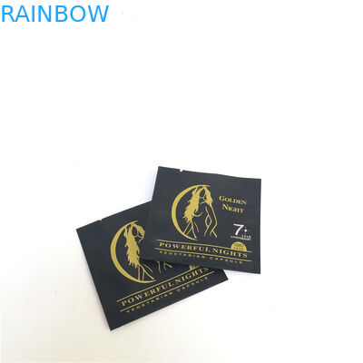 Imballaggio allineato stagnola gommosa di erbe dei sacchetti di plastica di Mylar