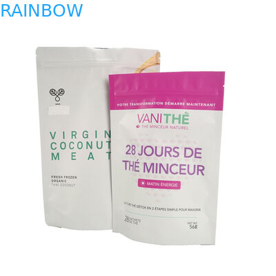 La banana scheggia l'imballaggio dei sacchetti di plastica della chiusura lampo VMPET