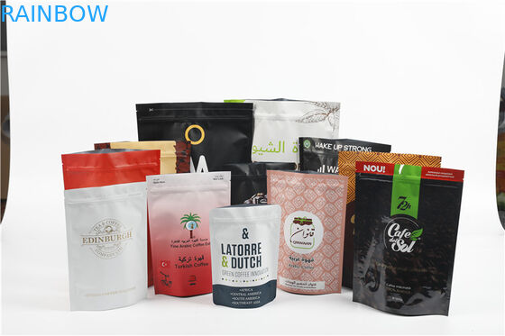 La banana scheggia l'imballaggio dei sacchetti di plastica della chiusura lampo VMPET