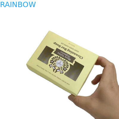 L'alta qualità ha personalizzato la scatola di carta d'imballaggio di trucco di Skincare del contenitore del sapone di timbratura di oro del fronte di pulizia di cosmetico di lusso della crema