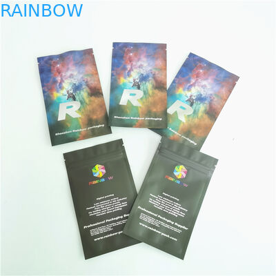 Sacchetti di plastica piani della prova dell'odore che imballano le bustine a chiusura lampo per l'imballaggio delle pillole