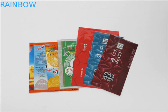 La manica impermeabile degli strizzacervelli dell'ANIMALE DOMESTICO del PVC identifica CMYK per la bottiglia cosmetica