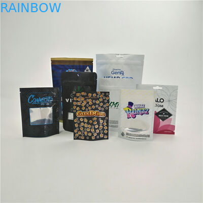 Provi il sacchetto liberamente su misura della medicina dei biscotti della giungla del runtz delle borse della prova CBD del bambino con la finestra