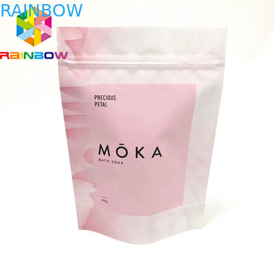 Borse a chiusura lampo nere opache di imballaggio di plastica della prova biodegradabile dell'odore di alta qualità