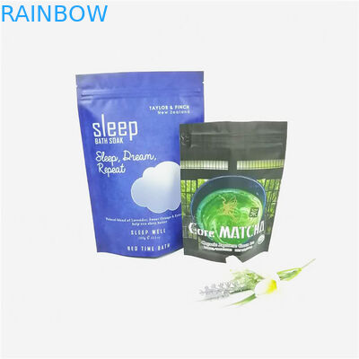 Il sale da bagno/ente su ordinazione del di alluminio 12oz sfrega la crema che imballa le borse di caffè a chiusura lampo del doypack