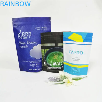 Il sale da bagno/ente su ordinazione del di alluminio 12oz sfrega la crema che imballa le borse di caffè a chiusura lampo del doypack