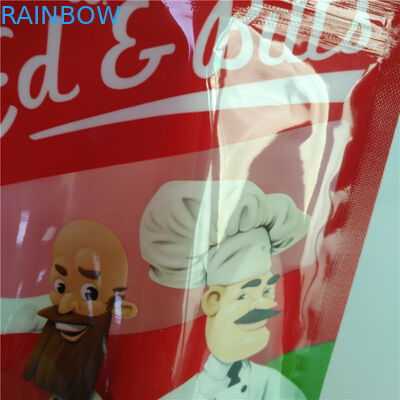 L'abitudine ha stampato la bustina d'imballaggio delle capsule del sacchetto delle borse CBD Gummies di incenso di erbe risigillabile