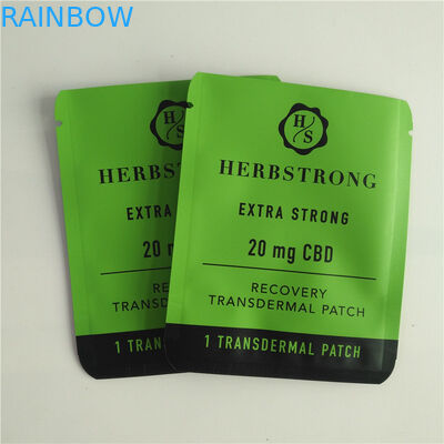 20mg odorano della prova di Mylar la piccola CBD Gummies canapa della bustina della borsa che imballa le borse d'imballaggio riciclate della pillola per polvere