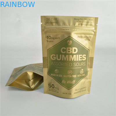 il sacchetto VMPET di 5oz 50mg Cbd Gummies sta sul sacchetto a chiusura lampo