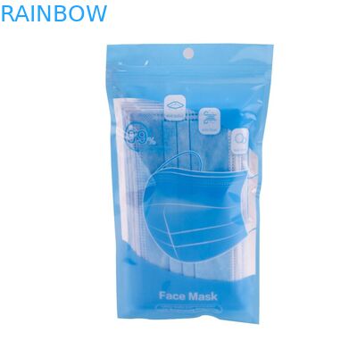 Il fornitore della Cina progetta la stampa per il cliente della borsa d'imballaggio a chiusura lampo di plastica risigillabile N95/KF94 per la maschera