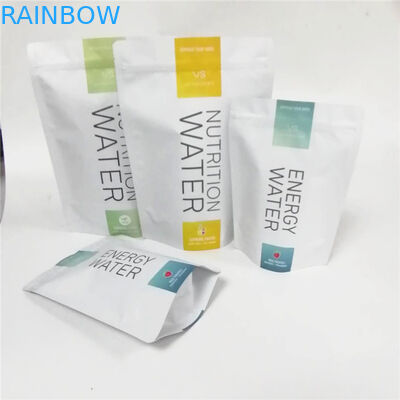 i dadi d'imballaggio del di alluminio di frappè della polvere matta mista su ordinazione della proteina stanno sulle borse