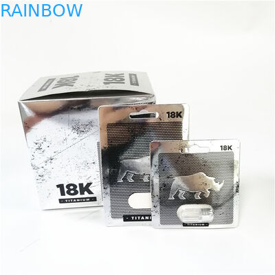 Pillole maschii di potenziamento della capsula di vendita calda che imballano la scatola di carta che stampa promozione rosa della carta di carta del Pussycat