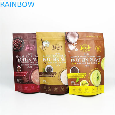 il fiore di 0.125oz 3.5g spolverizza CYMK sta sulla borsa della chiusura lampo