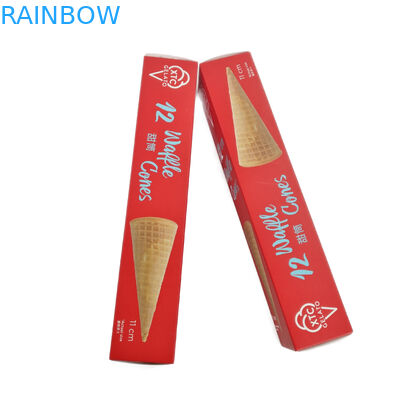 Il contenitore di carta d'imballaggio del gelato di colore di CMYK ha personalizzato Logo For Cookies Packaging