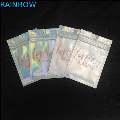 La lucentezza a un solo strato su ordinazione del labbro della borsa di Logo Laser Cosmetic Packaging frusta la bottiglia di olio essenziale che imballa la borsa di Doypack