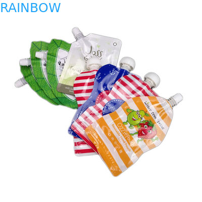 Il produttore Spout Pouch Packaging del commestibile di Reusuable sta su con l'ugello
