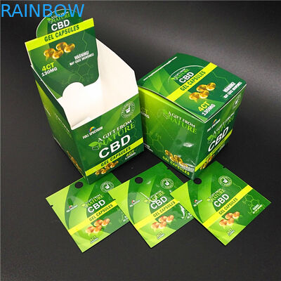 La prova di plastica dell'odore del bambino del commestibile della saldatura a caldo sta sull'imballaggio gommoso commestibile della serratura dello zip del sacchetto