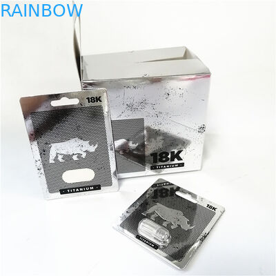 Visualizzi le carte di carta UV di effetto con la bolla che imballa i contenitori di imballaggio rosa della carta del Pussycat