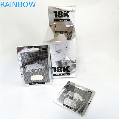 Pillola maschio su ordine della bolla di potenziamento che imballa la scatola di carta rosa del Pussycat