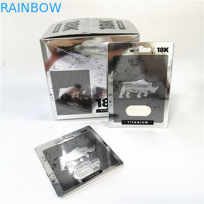 Pillole maschii di potenziamento della capsula di vendita calda di promozione che imballano la scatola di carta che stampa la carta di carta rosa del Pussycat