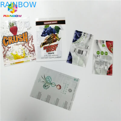 Etichette degli strizzacervelli della bevanda di stampa offset CMYK del PVC della saldatura a caldo