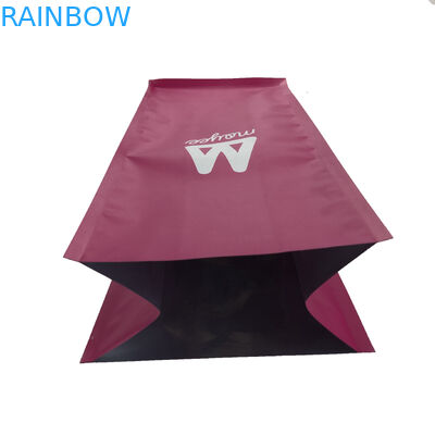 Alto rosa su ordinazione Digital impermeabile di Quanlity che stampa il supporto di plastica del sacchetto della borsa della serratura dello zip su fondo piatto per caffè matto