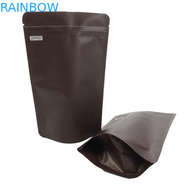 borsa a chiusura lampo del di alluminio di 28g VMPET Mylar con la valvola di degassamento