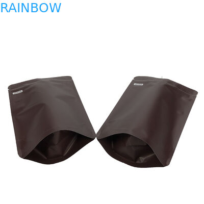 borsa a chiusura lampo del di alluminio di 28g VMPET Mylar con la valvola di degassamento