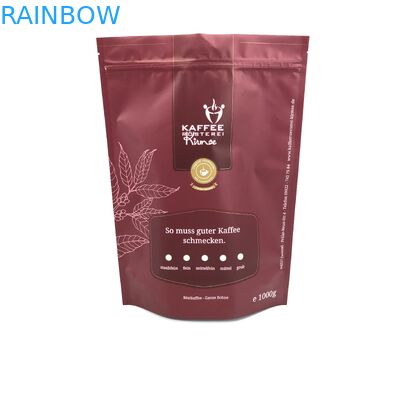 Supporto su ordinazione di Logo Color Resealable 1KG 500G sul sacchetto con le borse a chiusura lampo del di alluminio per l'imballaggio di Kaffee Candy
