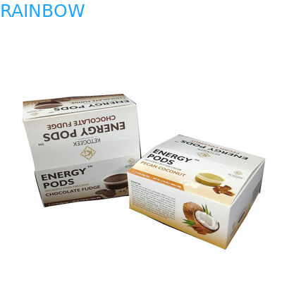 Eco amichevole ricicla per commestibile scatola di presentazione secca di stampa su ordinazione della noce di cocco di Antivari della proteina del cartone la contro