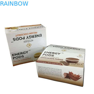 Scatola di presentazione d'imballaggio del cartone della carta del contenitore di cioccolato della ciambella del commestibile della scatola di carta di alta qualità