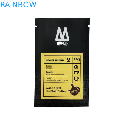 Borsa piana di imballaggio per alimenti del sacchetto della borsa di sigillamento di tre lati per il caffè Bean Plastic Bag Printing di Candy