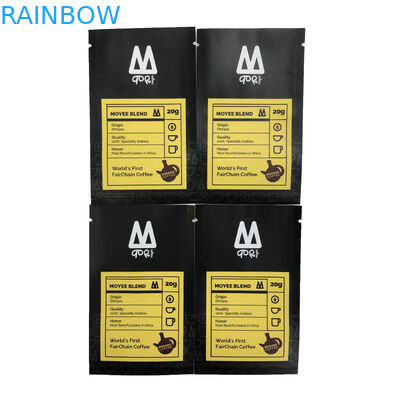 Borsa piana di imballaggio per alimenti del sacchetto della borsa di sigillamento di tre lati per il caffè Bean Plastic Bag Printing di Candy