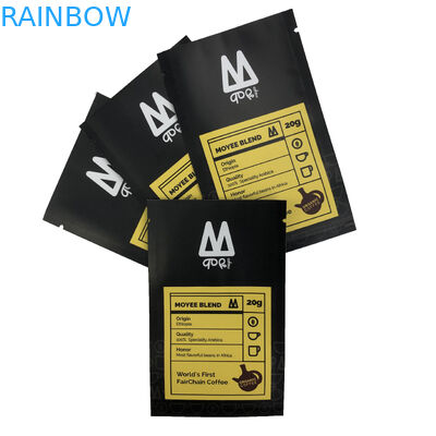 Borsa piana di imballaggio per alimenti del sacchetto della borsa di sigillamento di tre lati per il caffè Bean Plastic Bag Printing di Candy