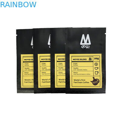 Borsa piana di imballaggio per alimenti del sacchetto della borsa di sigillamento di tre lati per il caffè Bean Plastic Bag Printing di Candy